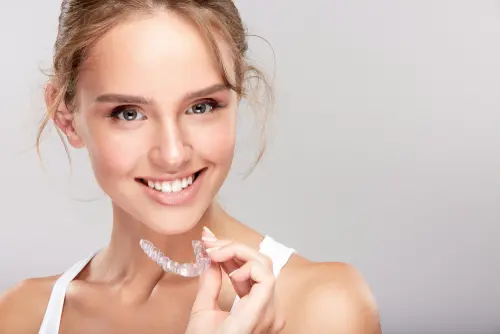 invisalign Candidate - get
a straight smile with invisalign